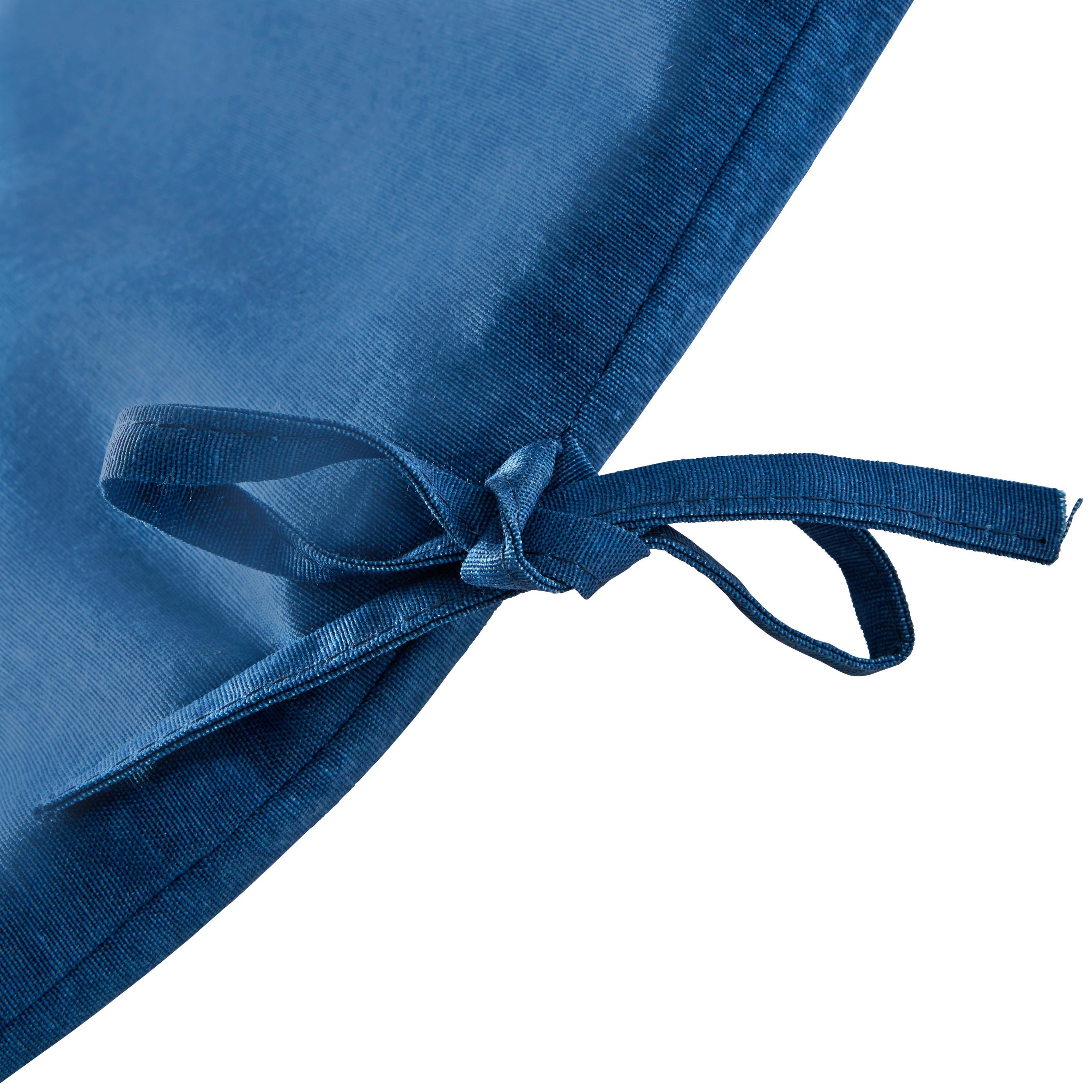 Perna sezlong gradina, albastru, forma dreptunghiulara, 55 x 185 cm • Cocos