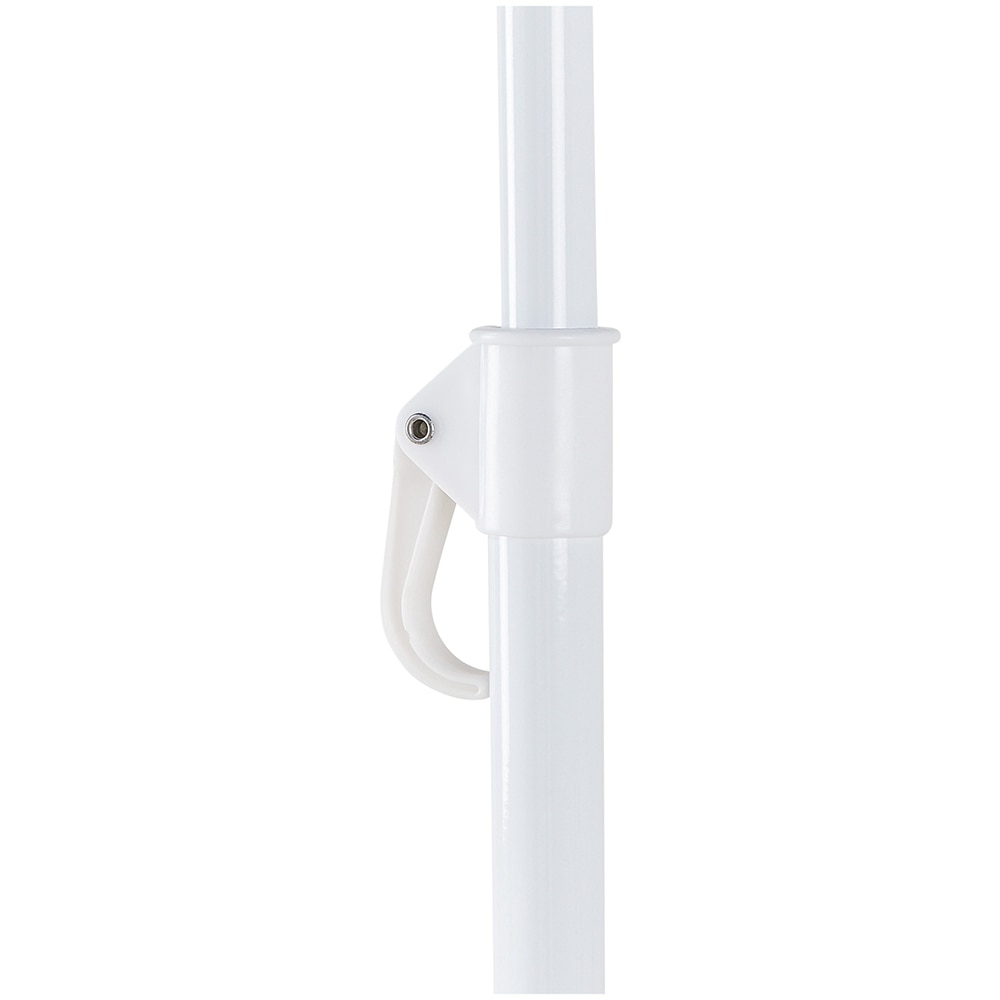 Umbrela terasa Curacao, otel, 180 x 188 cm, albastru