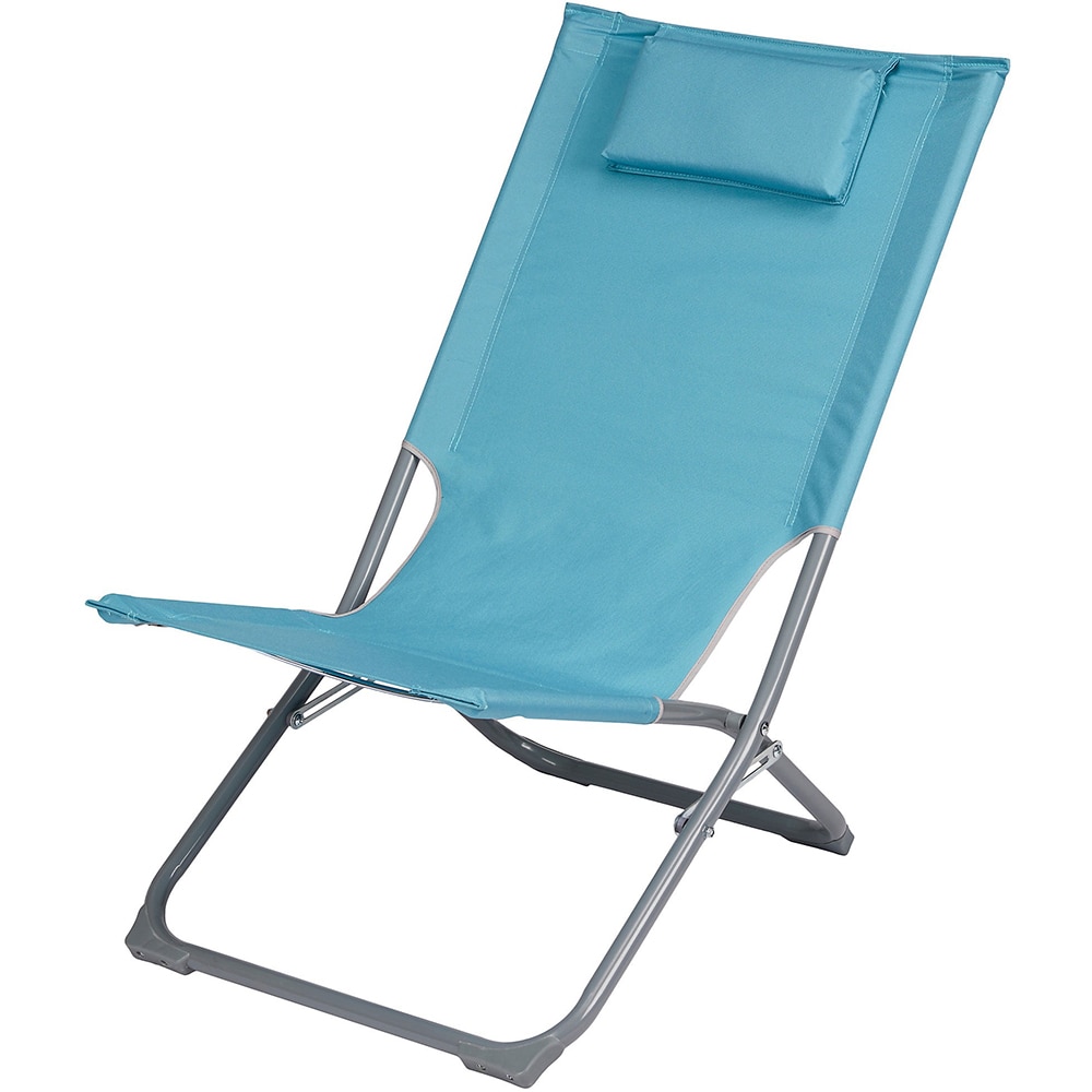 Scaun terasa Curacao, otel, 73 x 47 x 79 cm, albastru