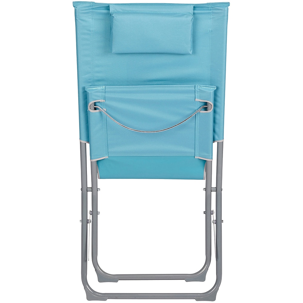 Scaun terasa Curacao, otel, 73 x 47 x 79 cm, albastru