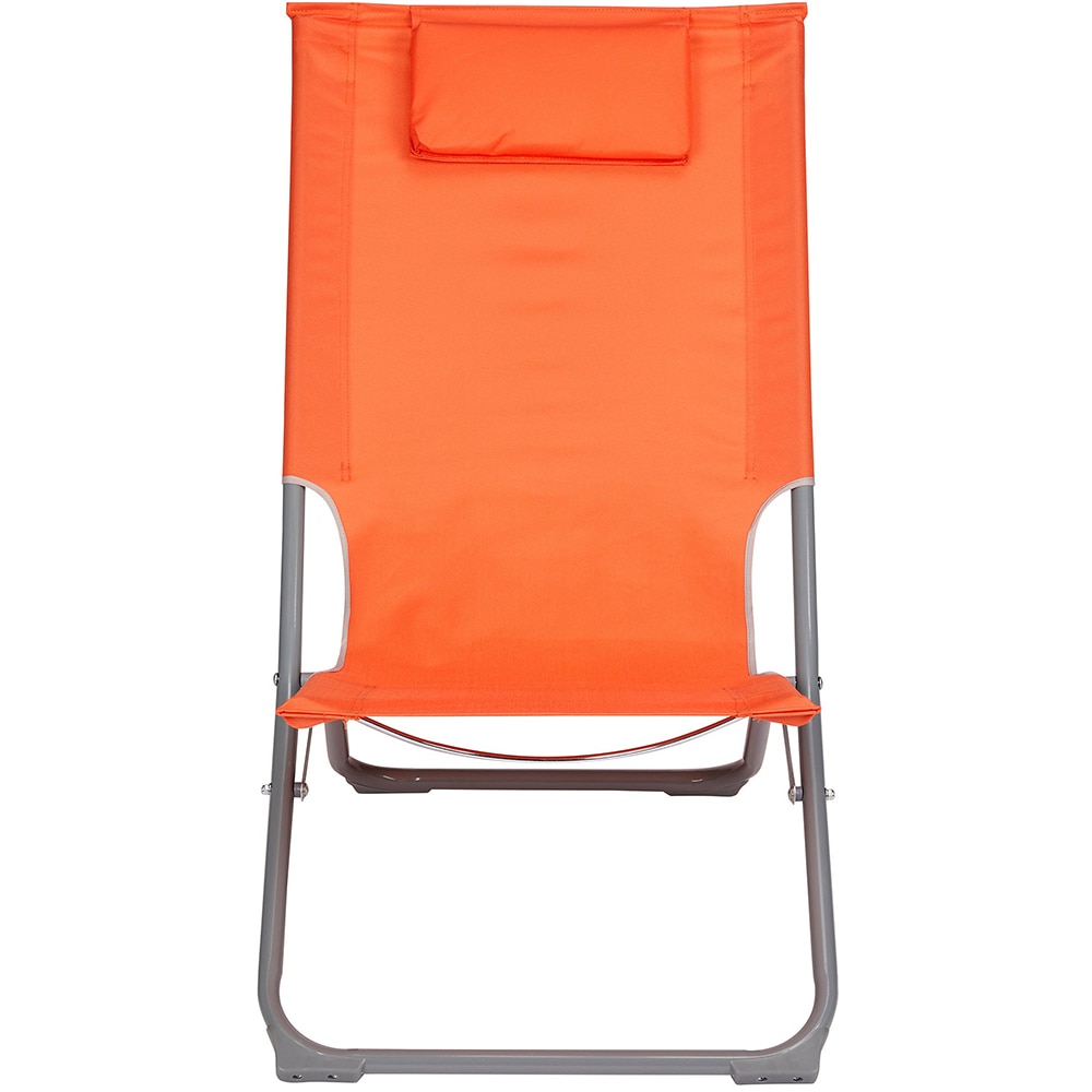 Scaun terasa Curacao, otel, 73 x 47 x 79 cm, portocaliu