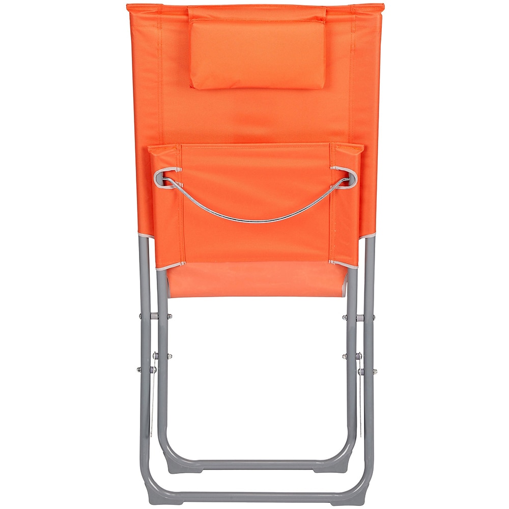 Scaun terasa Curacao, otel, 73 x 47 x 79 cm, portocaliu