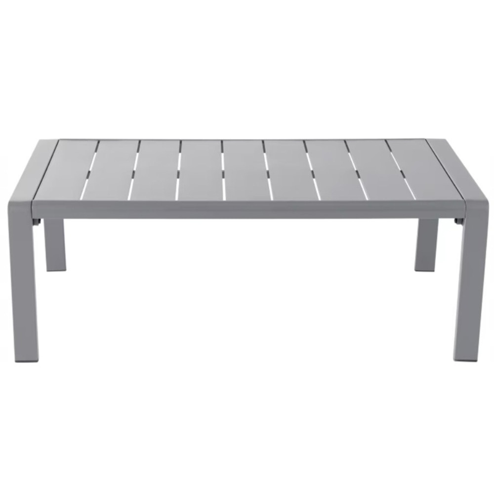 Set mobilier gradina GOODHOME Moorea, 4 piese, gri