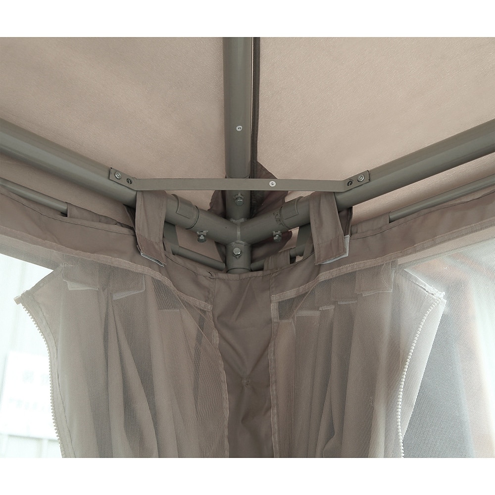 Pavilion terasa GOODHOME Preston, otel, 300 x 300 x 288 cm, bej