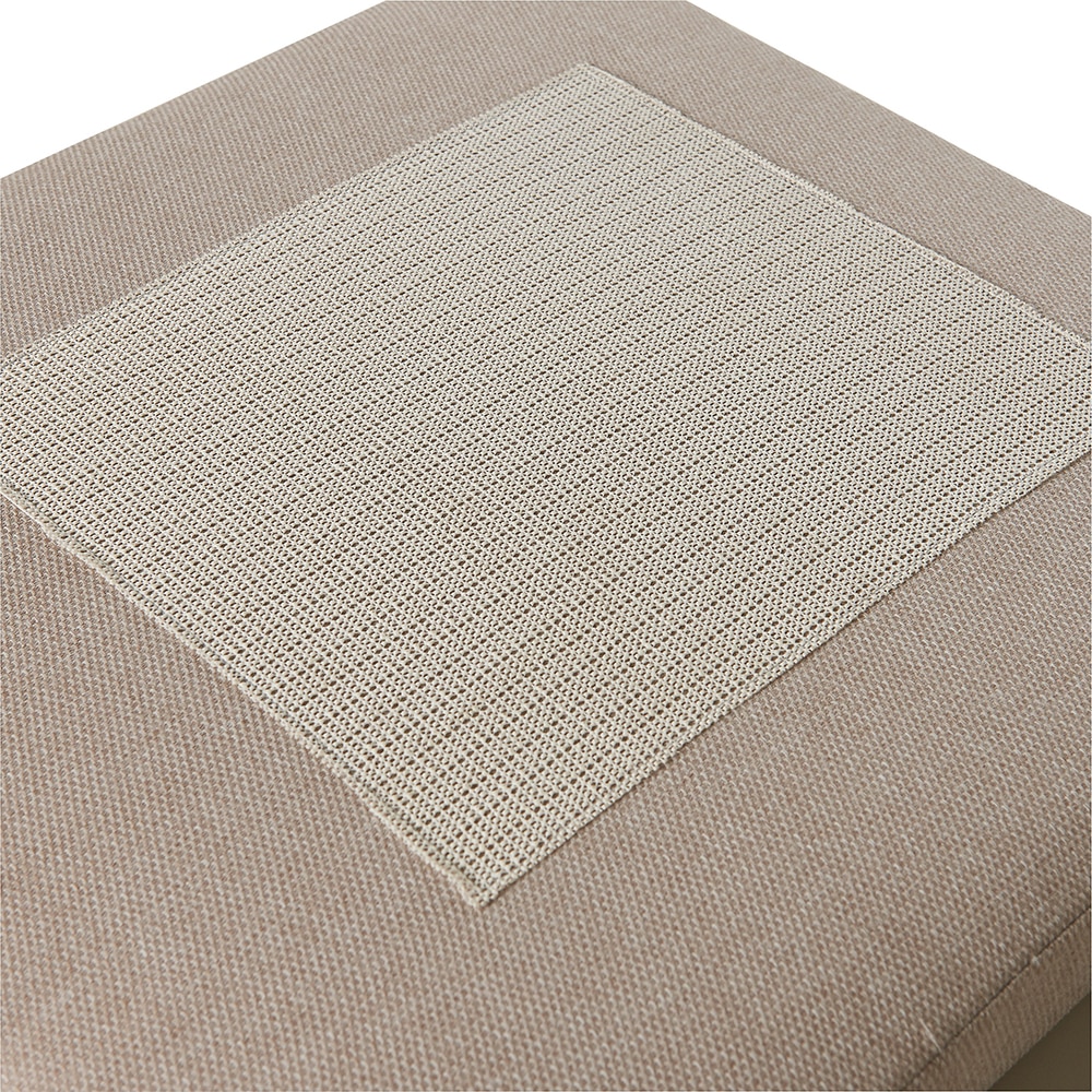 Set mobilier gradina GOODHOME Santorin Peyote, 4 piese, bej