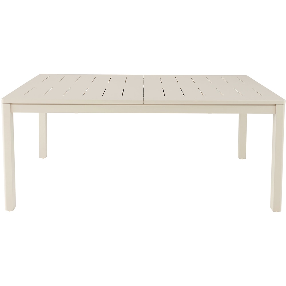 Masa terasa GOODHOME Santorin, aluminiu, 260 x 100 x 75 cm, bej