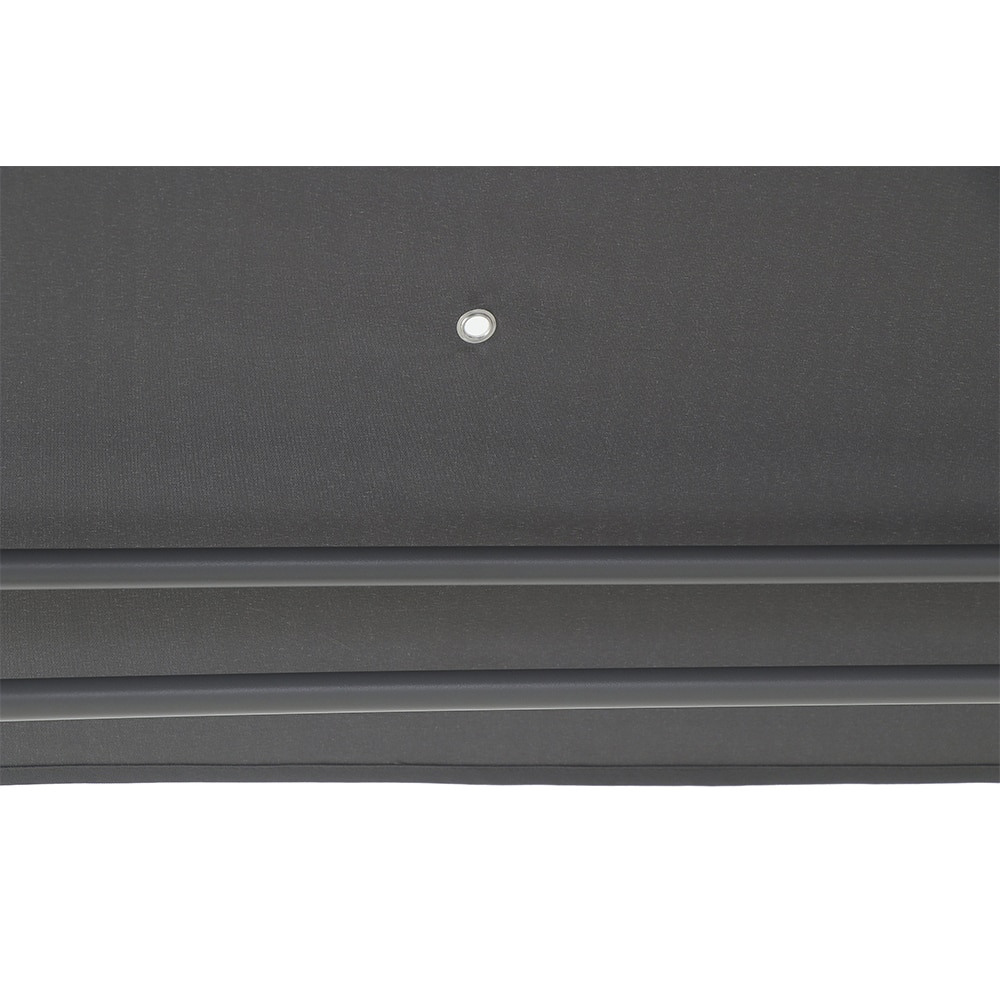 Pavilion terasa GOODHOME Shamal, otel, 300 x 300 x 270 cm, gri