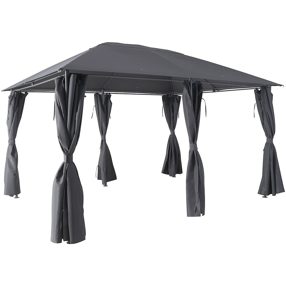 Pavilion terasa GOODHOME Shamal, otel, 295 x 396 x 265 cm, antracit