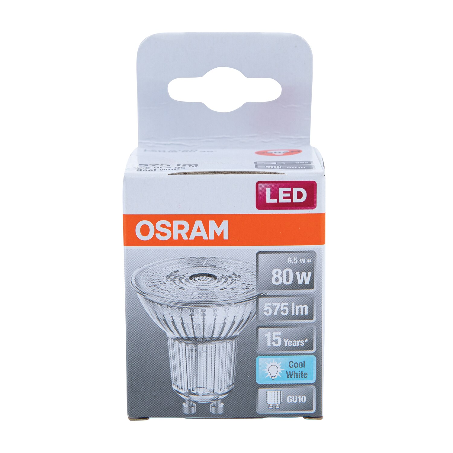 Bec, GU10, 6.9 W, 575 LM, neutru • Osram