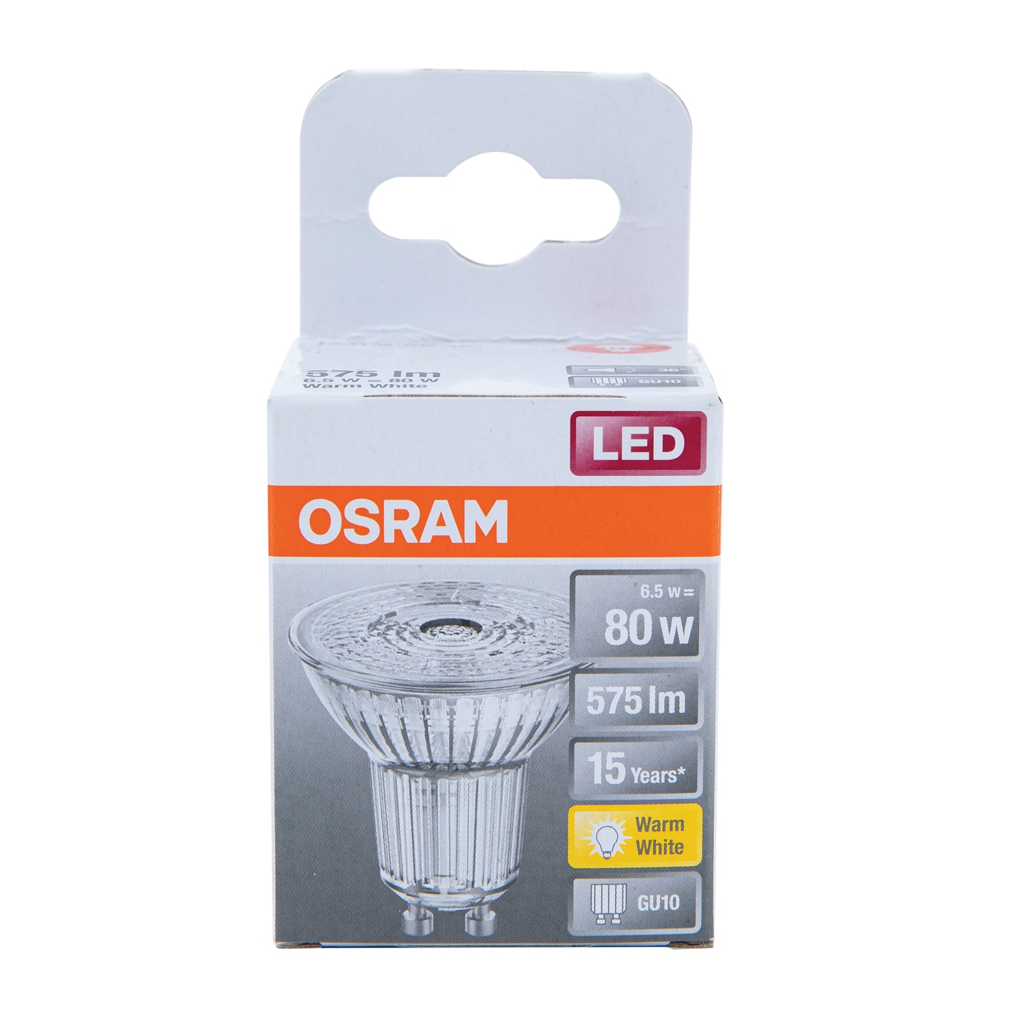 Bec, GU10, 6.9 W, 575 LM, cald  Osram