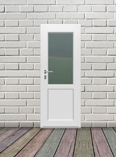 Usa termopan PVC, 4 camere, 2/3, 195 x 88 cm, alb, dreapta  Tocinch