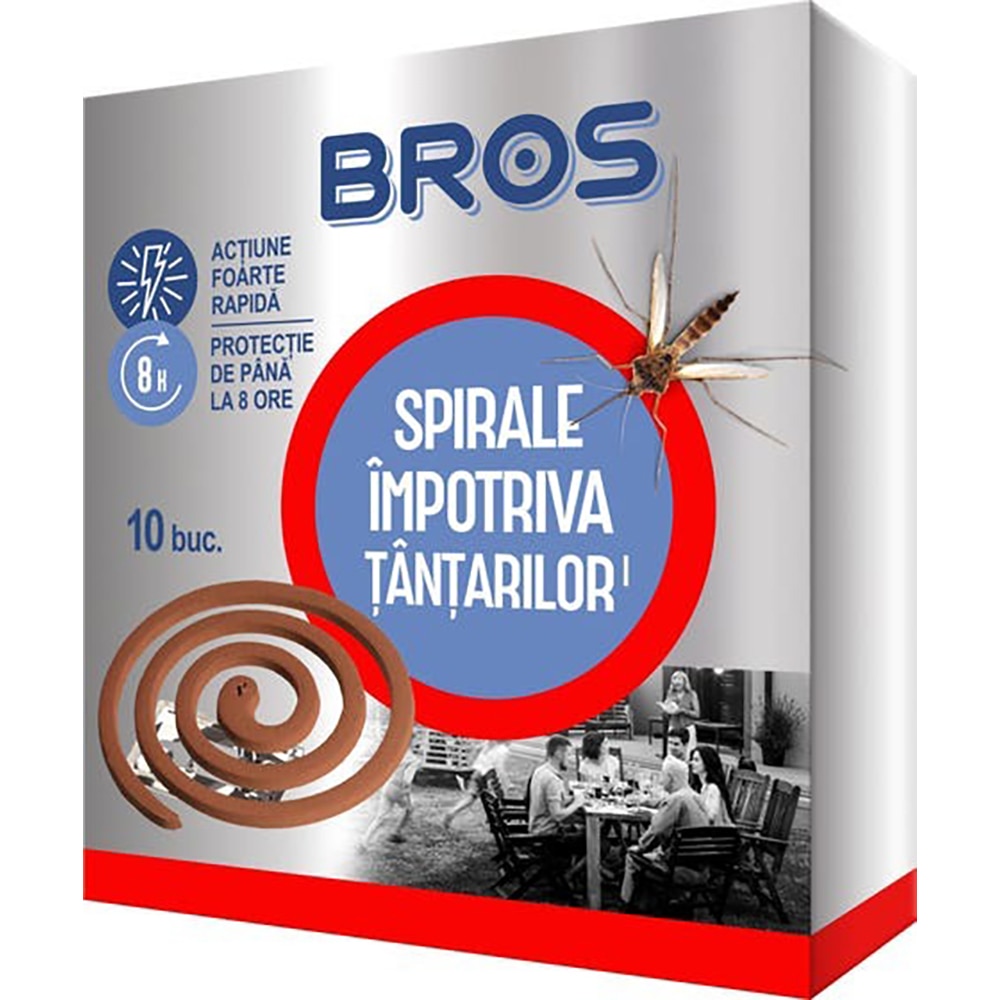 Spirale contra tantarilor, BROS, 10 buc