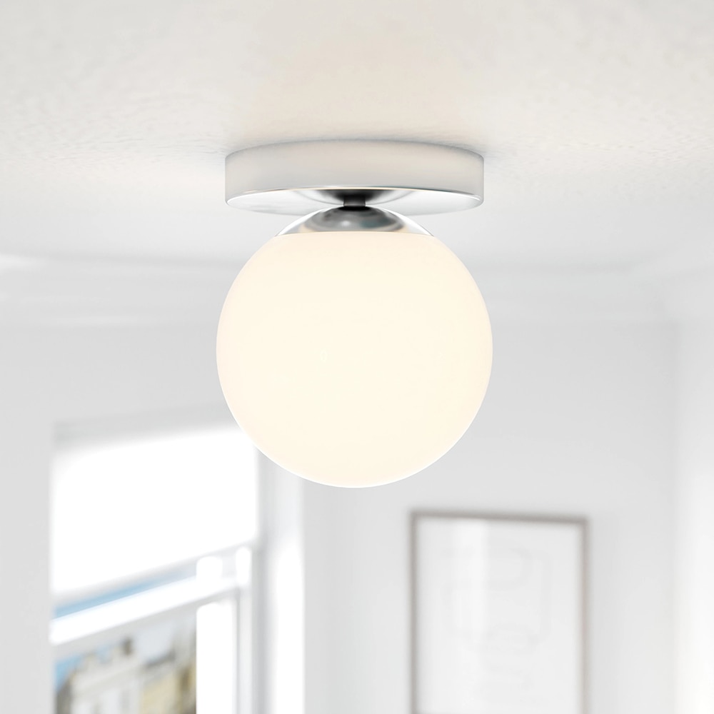 Plafoniera LED Dorres GOODHOME, E14, 40W, IP44, alb