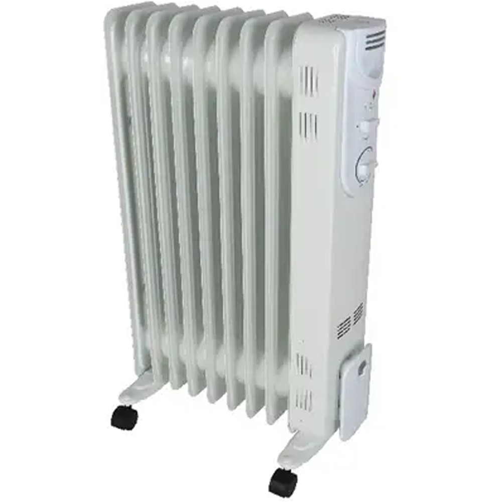Calorifer electric cu ulei 101127398, 9 elementi, 2000W, alb