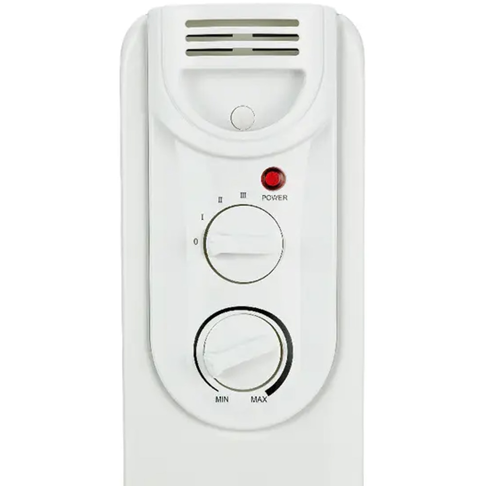 Calorifer electric cu ulei 101127398, 9 elementi, 2000W, alb