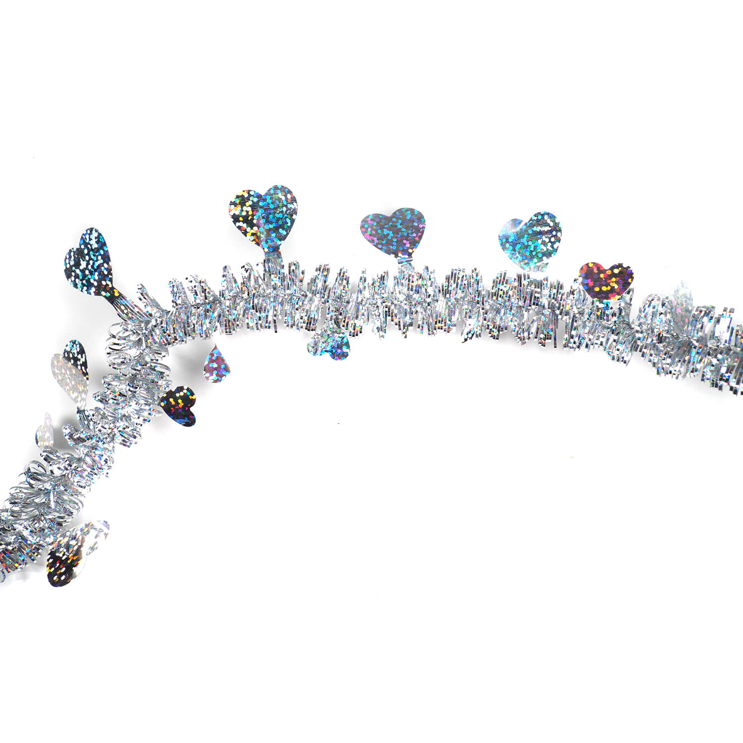 Beteala Inimioare, 6 cm x 2 m, multicolor