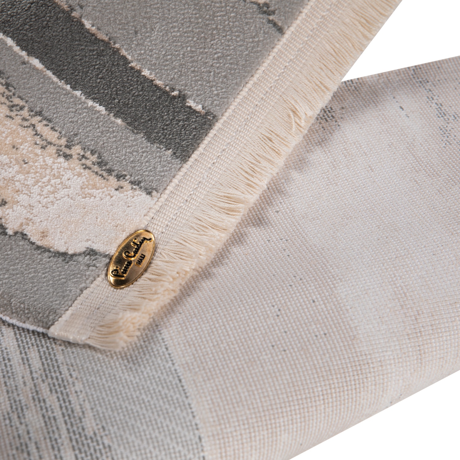 Covor living, gri, acrilic, 80 x 150 x 1.1 cm • Pierre Cardin 