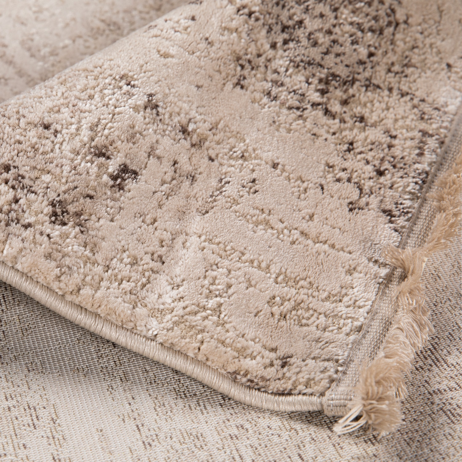 Covor living, gri, polipropilena, 80 x 150 x 1 cm  Karacahan Venita 