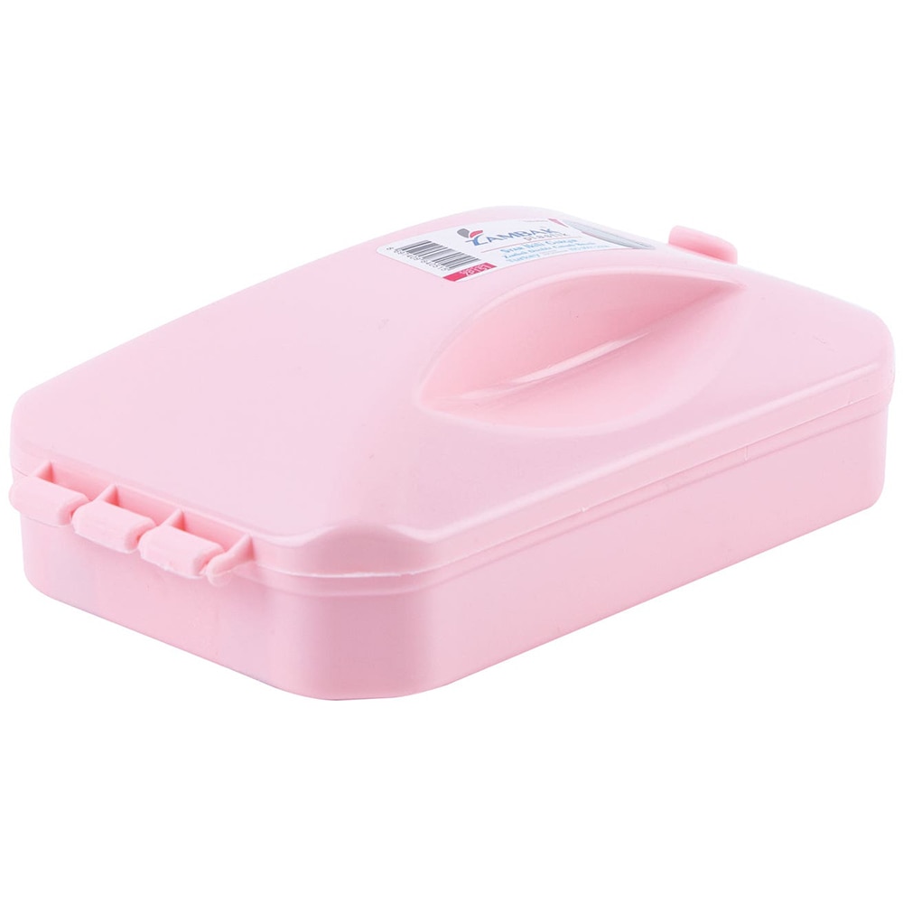 Perie covor Zambak, 2 role, 18x10.5x6 cm, roz