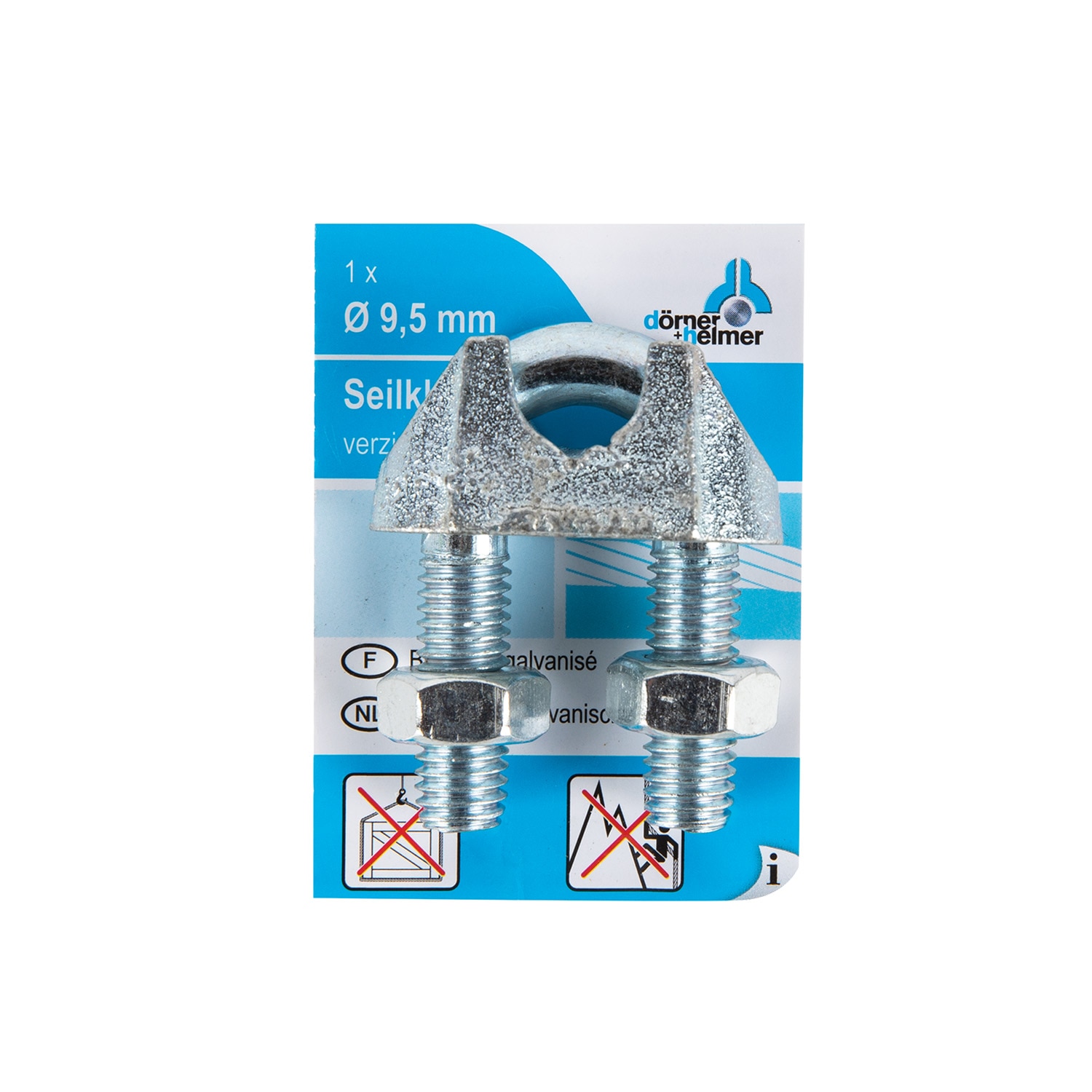 Brida Pentru Cabluri Zincata