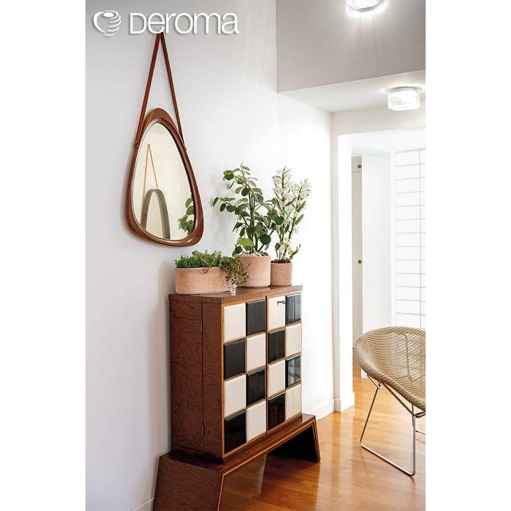 Ghiveci flori DEROMA Ciotola Luna, ceramica, D 26 cm, caramiziu