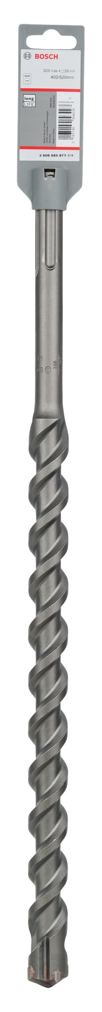 Burghiu SDS-Max 4; 28 x 400 x 520 mm  Bosch