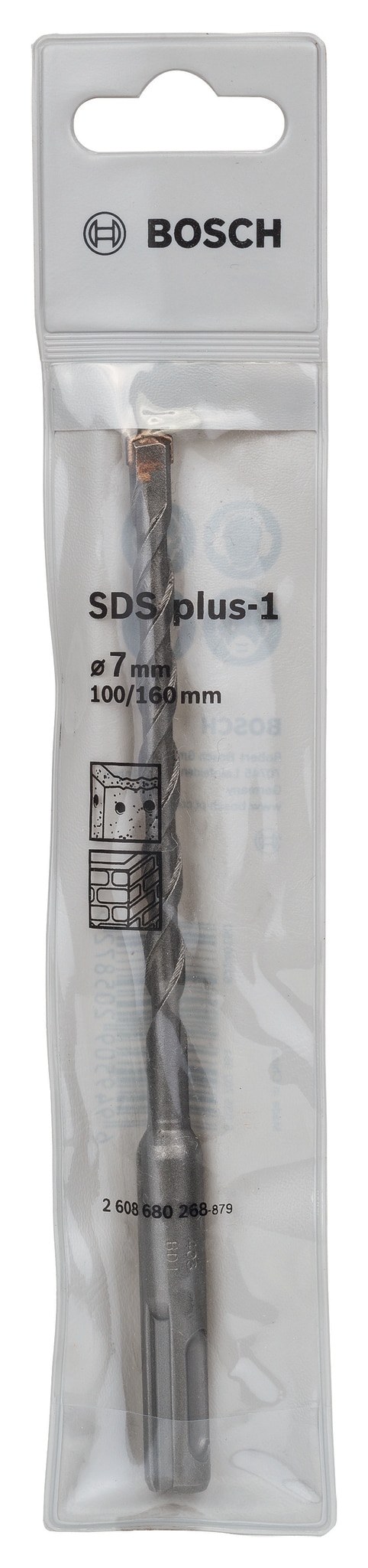 Burghiu SDS-Plus-1, 7 x 100 x 160 mm  Bosch