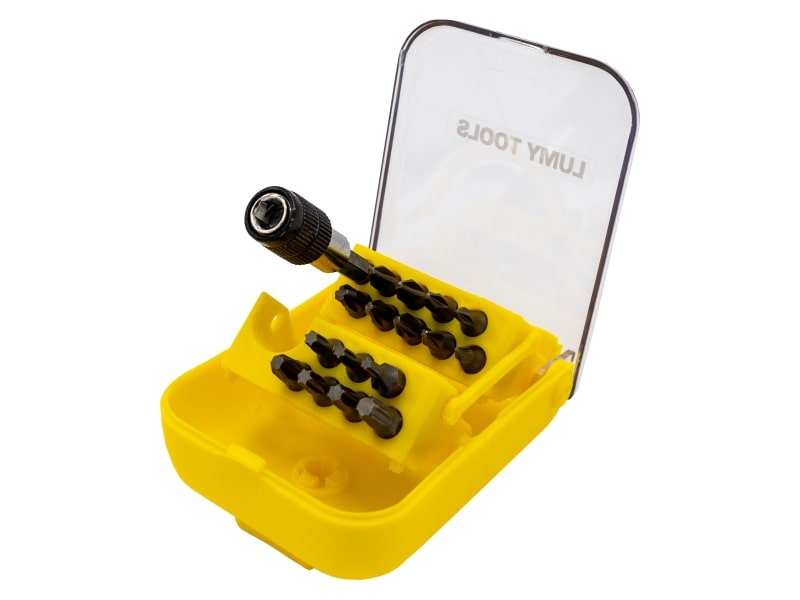 Set 16 biti, prelungitor magnetic, 60 mm  LumyTools, Standard