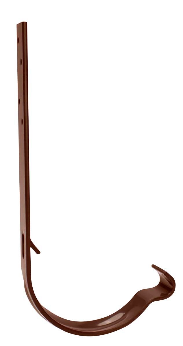 Carlig jgheab L 0.20 m, D 125 mm, maro  Bravo