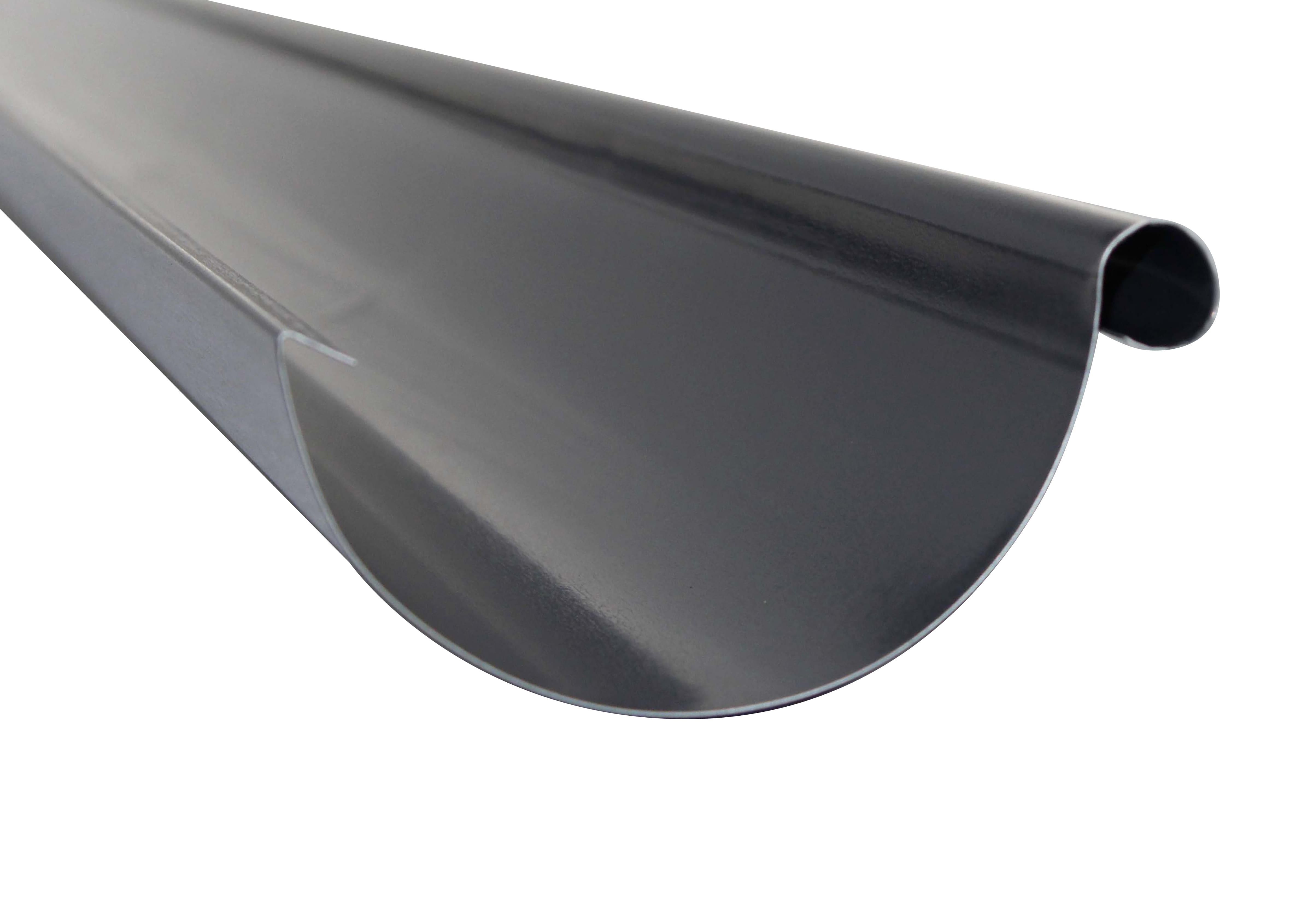 Jgheab L 2 m, D 125 mm, gri  Bravo