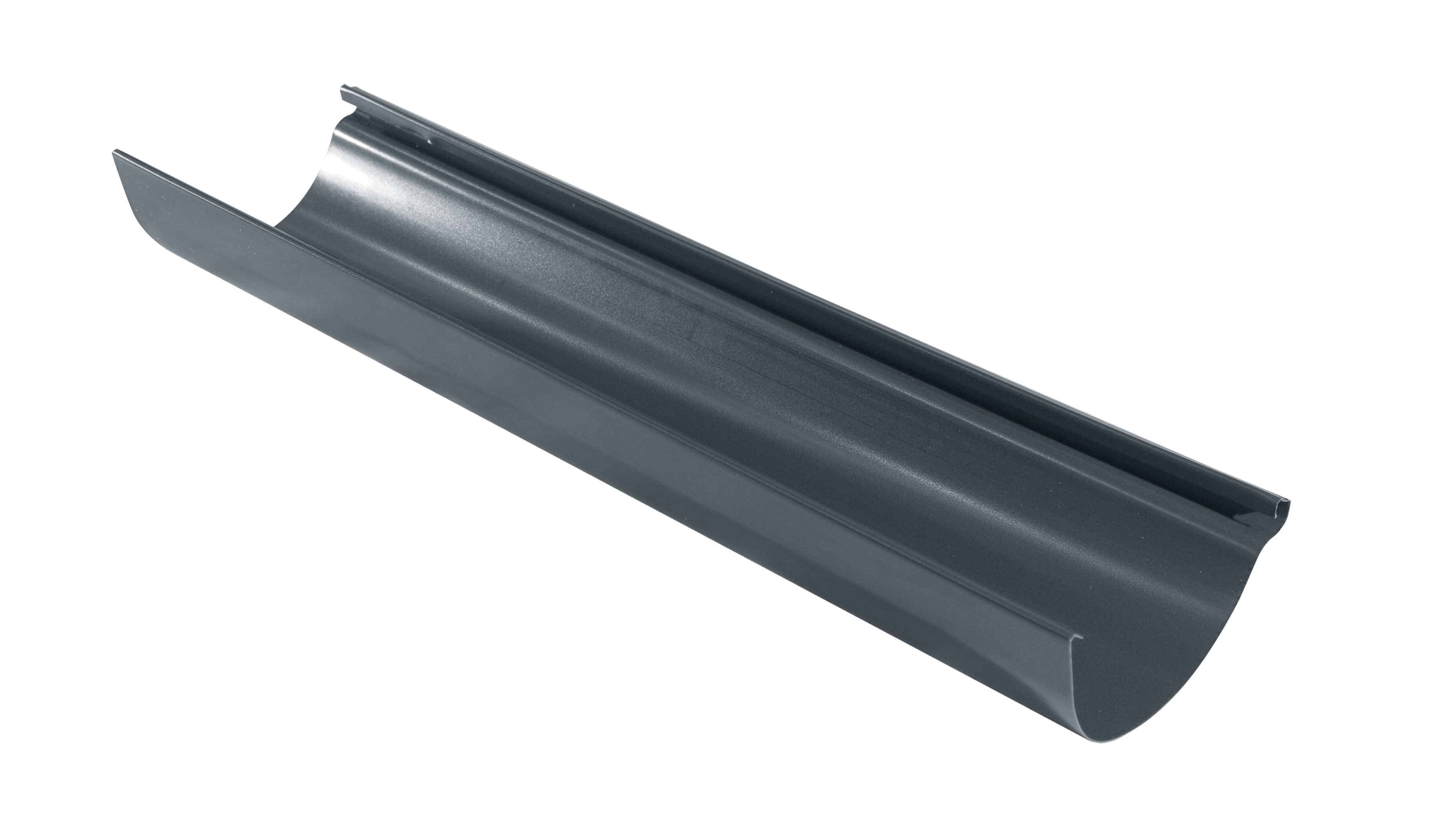 Jgheab L 2 m, D 150 mm, gri  Bravo