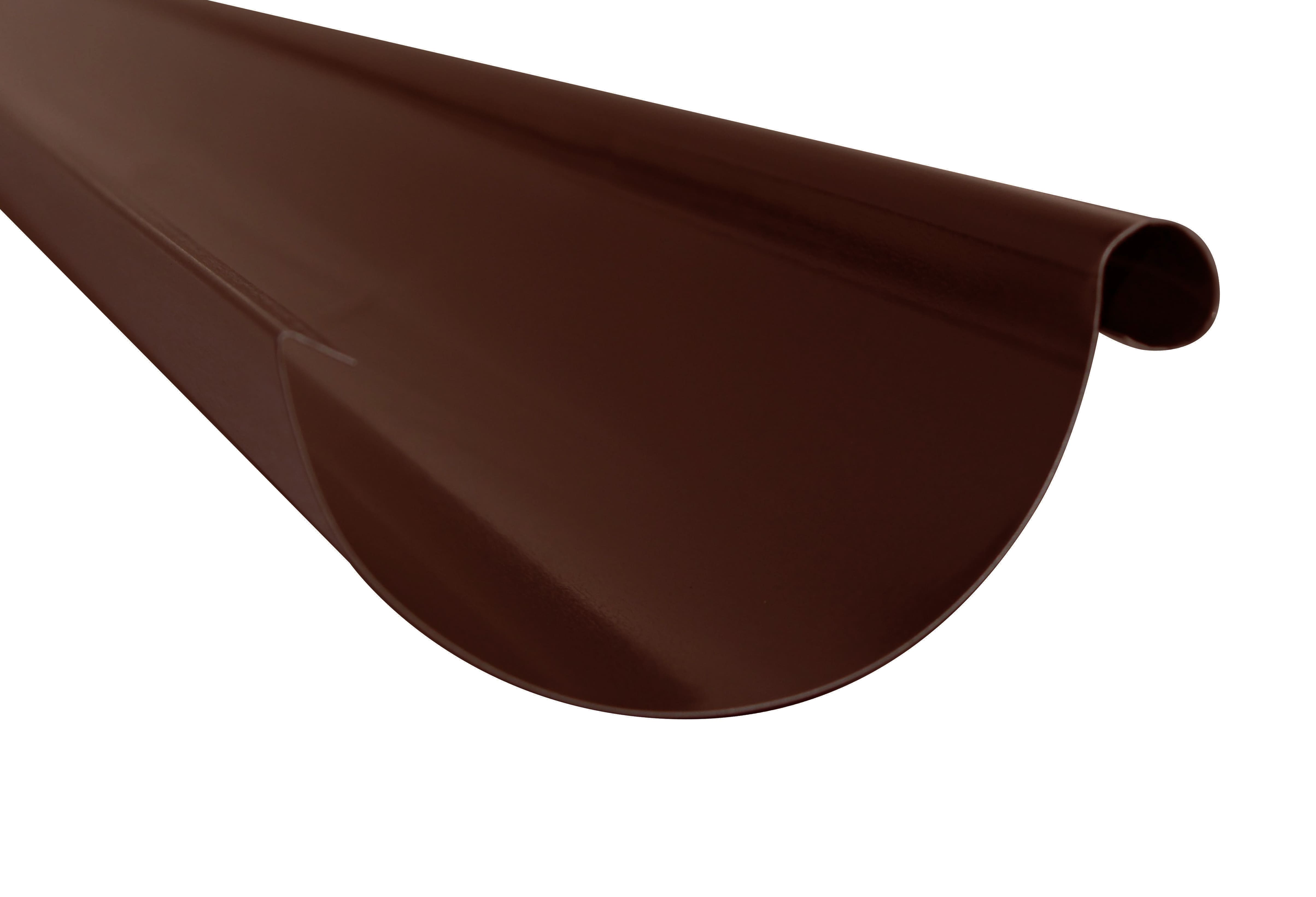 Jgheab L 3 m, D 125 mm, maro  Bravo