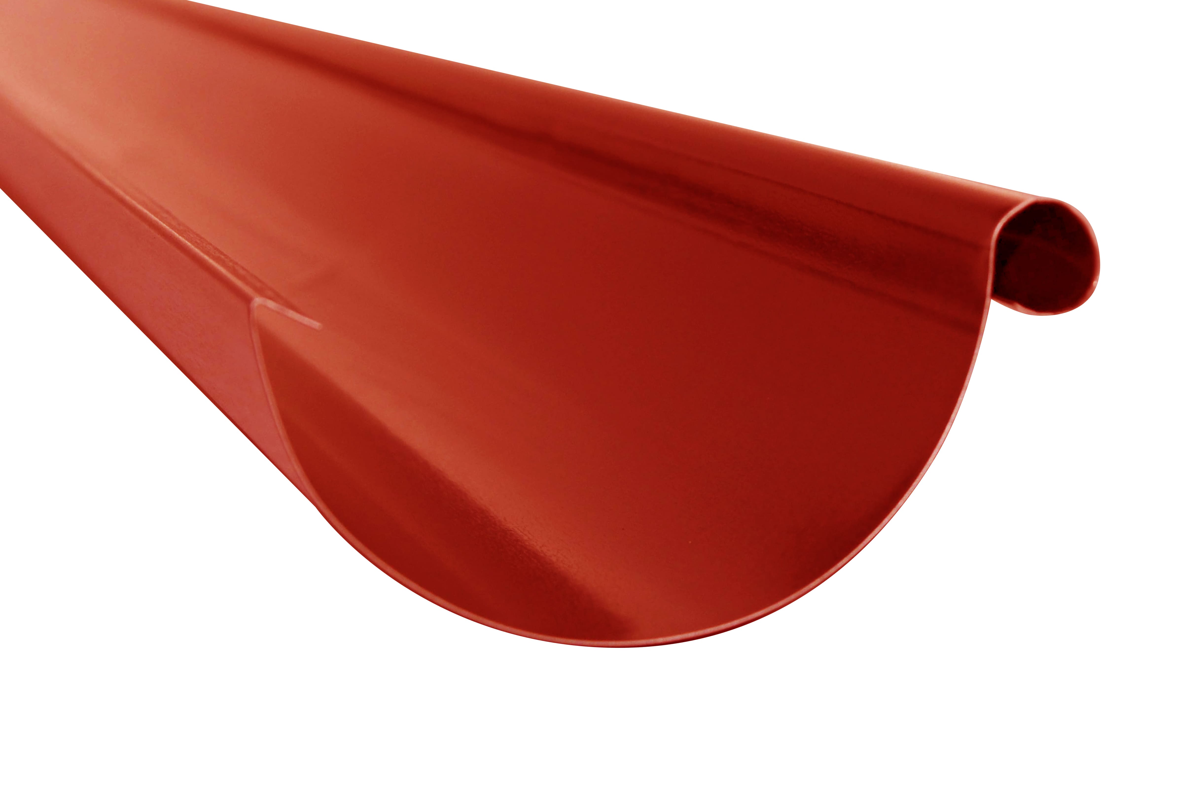 Jgheab L 3 m, D 125 mm, rosu  Bravo