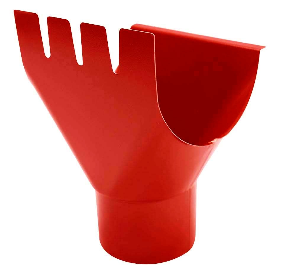 Racord jgheab burlan D 125, 90 mm, rosu  Bravo