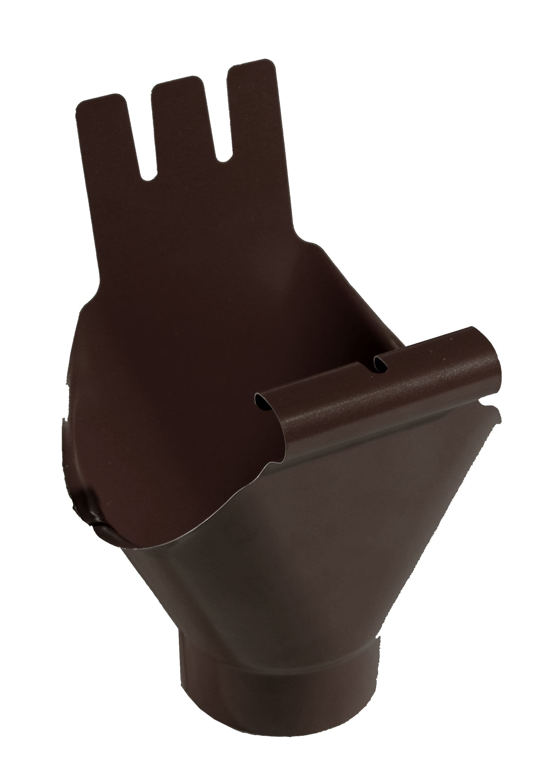 Racord jgheab burlan D 150, 90 mm, maro inchis  Bravo