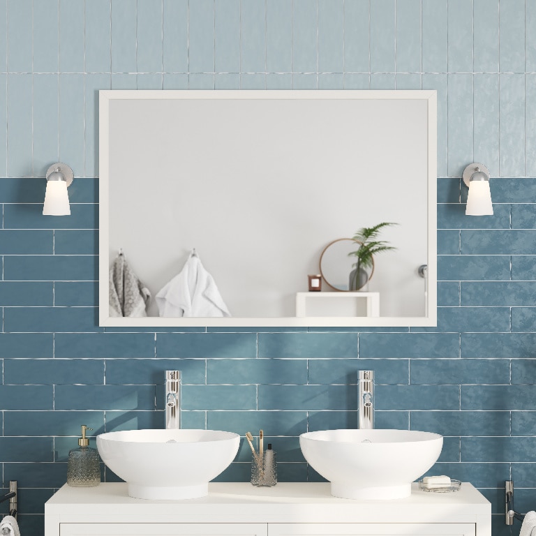 Aplica GOODHOME Dudhon, 4.2W, IP44, alb-argintiu