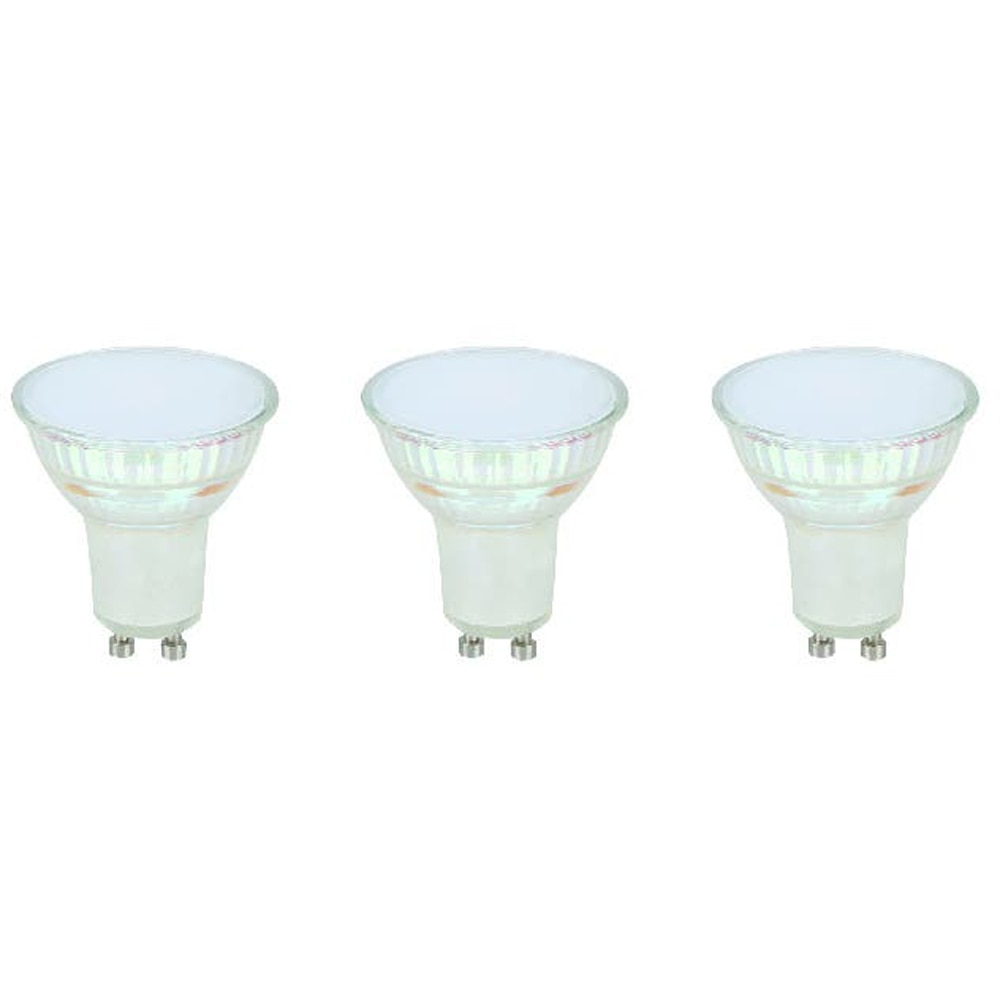 SET 3 BEC LED GU10 4.8W 4000K 345LM