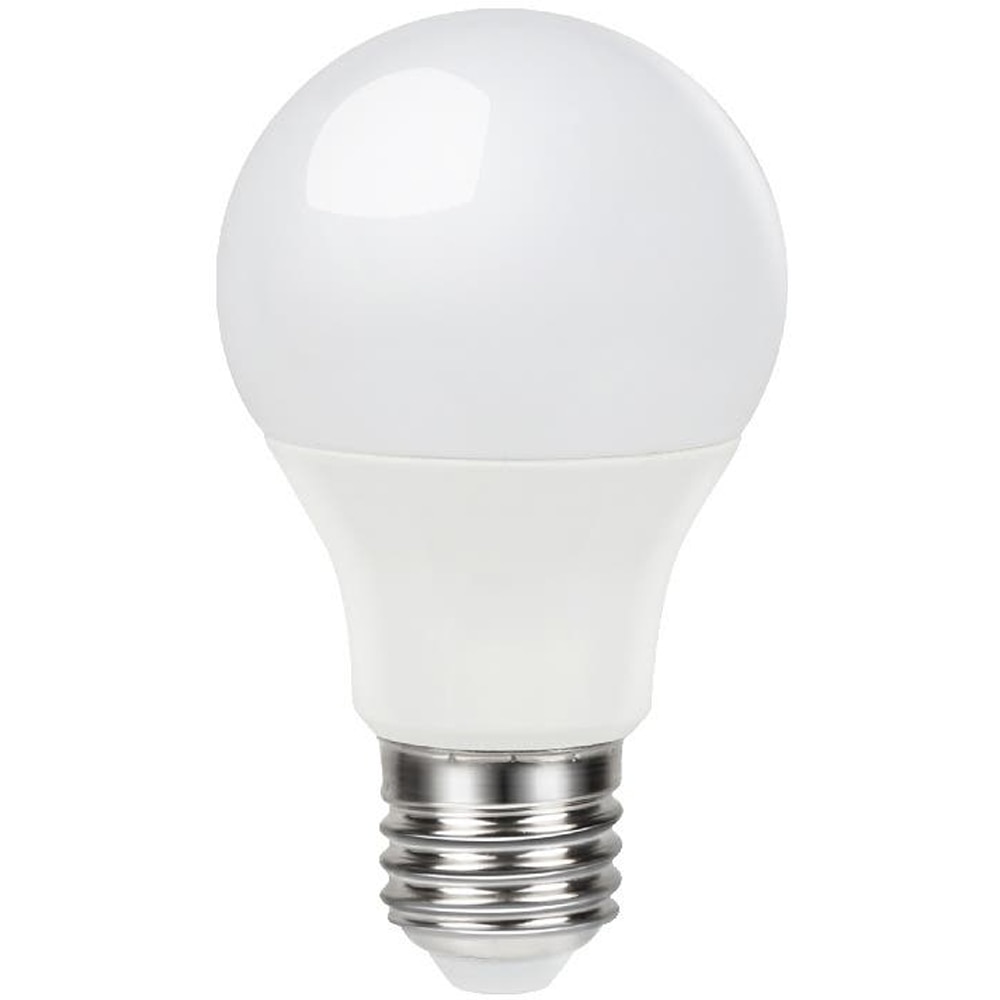 Set 3 becuri LED A55 DIALL, E27, 4.2W, 470lm, 2700K
