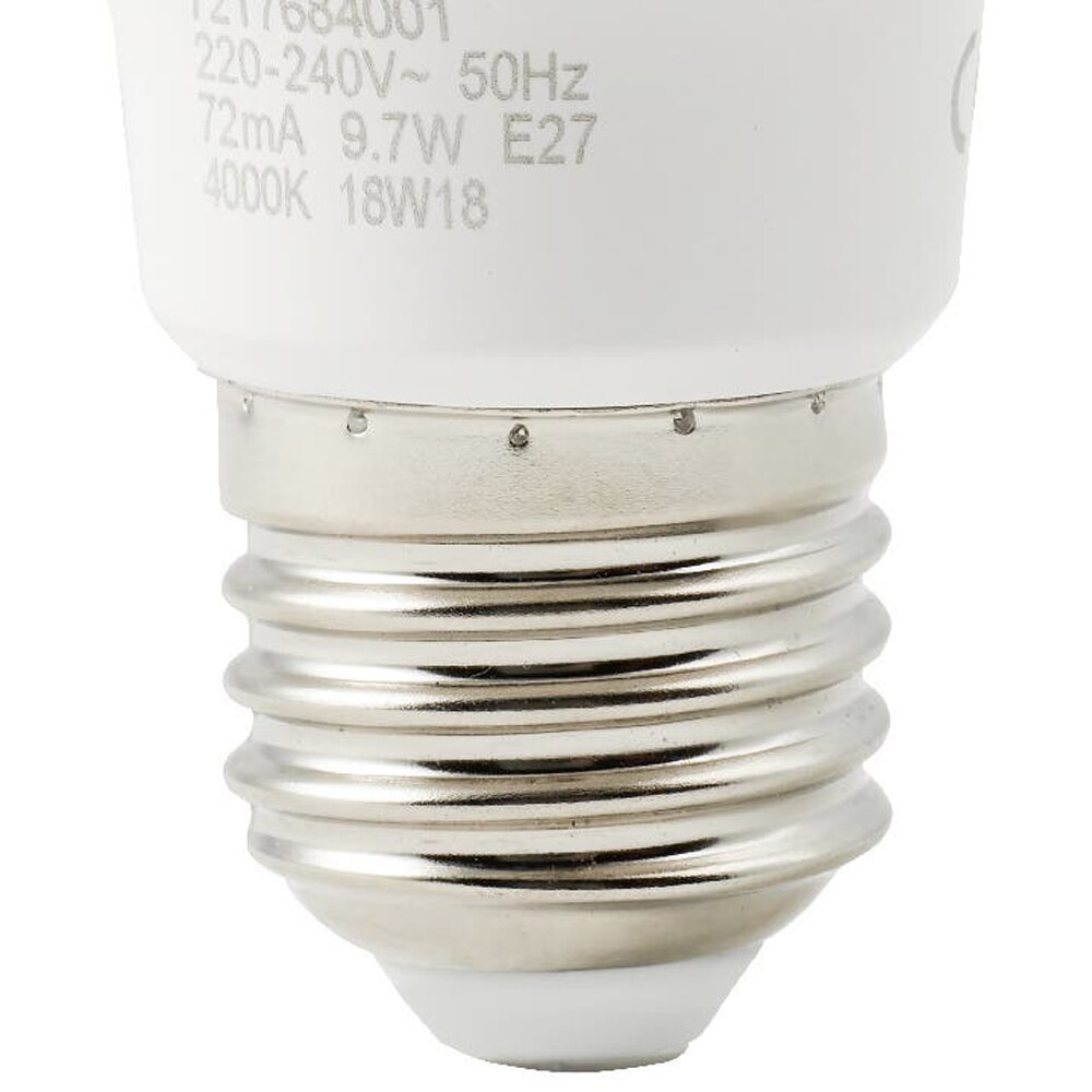 SET 3BEC LED A60 E27 7.3W 806LM