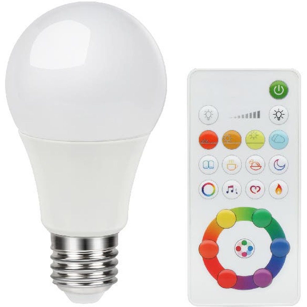 BEC LED E27 8W 3IN1 RGB ALB TELEC