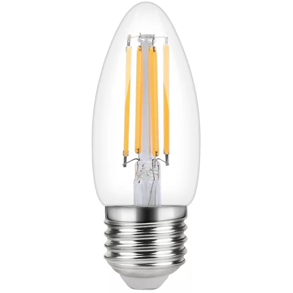 Set 3 becuri LED C35 DIALL, E27, 3.4W, 470lm, 4000K, lumina neutra