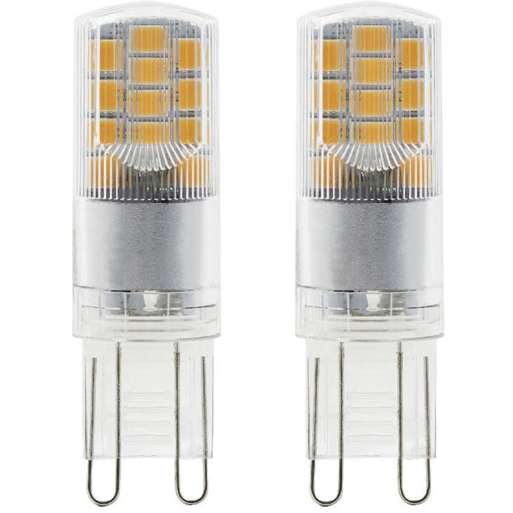 Set 2 becuri LED DIALL, G9, 2.6W, 300lm, 4000K
