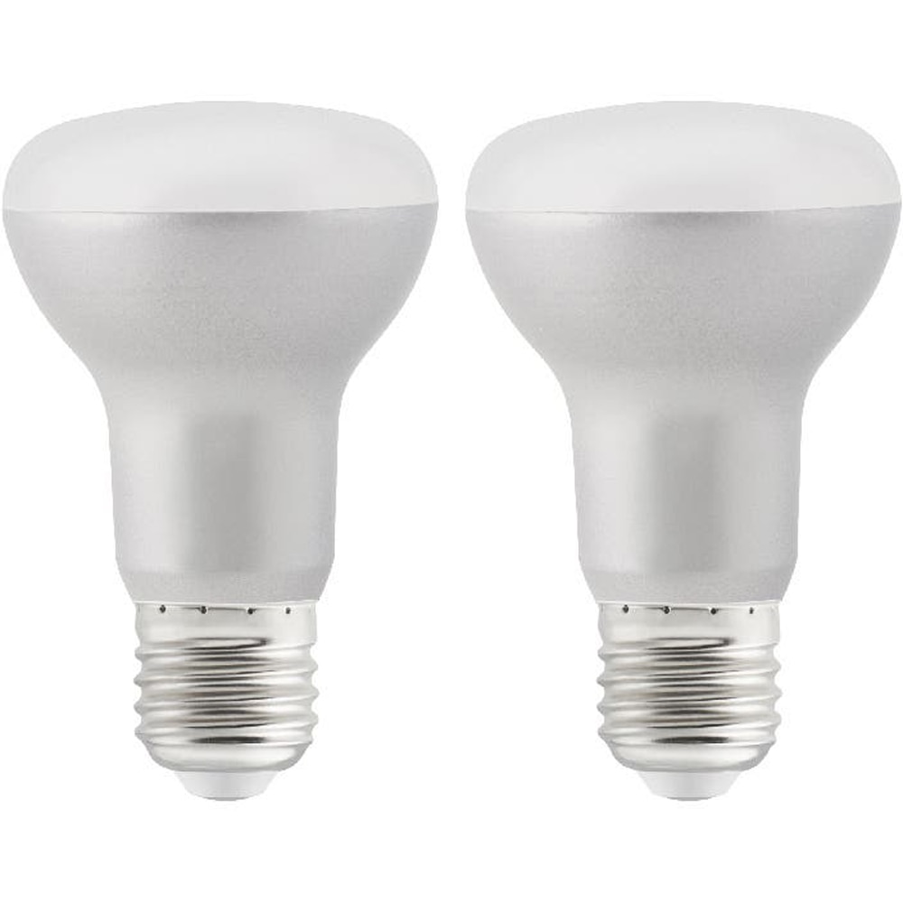Set 2 becuri LED R63 DIALL, E27, 4.2W, 470lm, 2700K