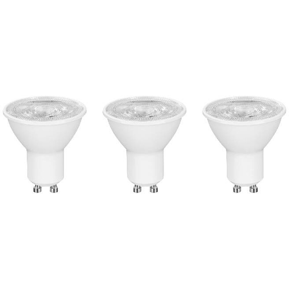 Set 3 becuri LED DIALL, GU10, 3.6W, 345lm, 4000K