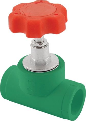 Robinet PPR trecere cu sertar 20MM, verde