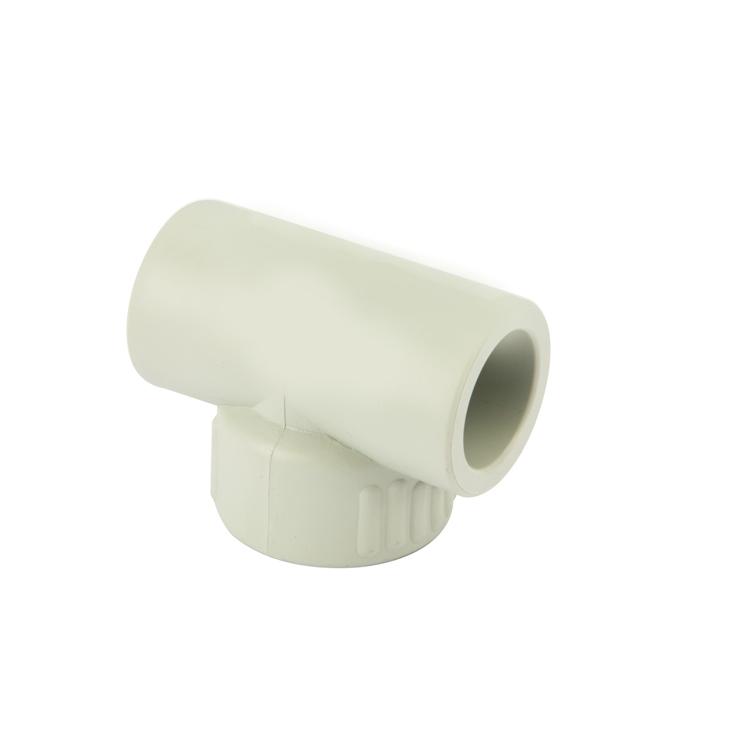 Teu PPR, gri, 25 mm, racord 3/4, filet interior