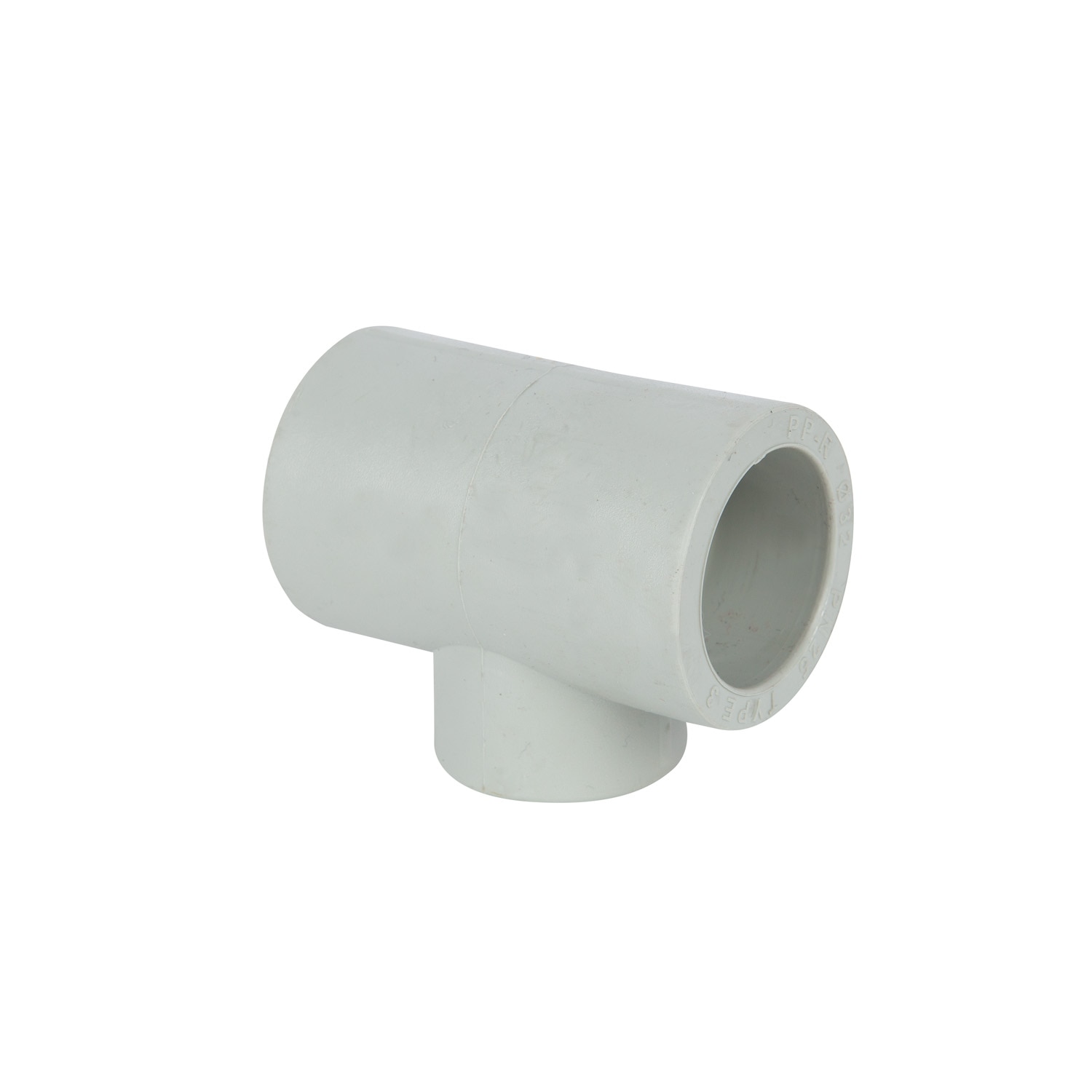 Teu redus PPR, gri, 32 x 25 x 32 mm