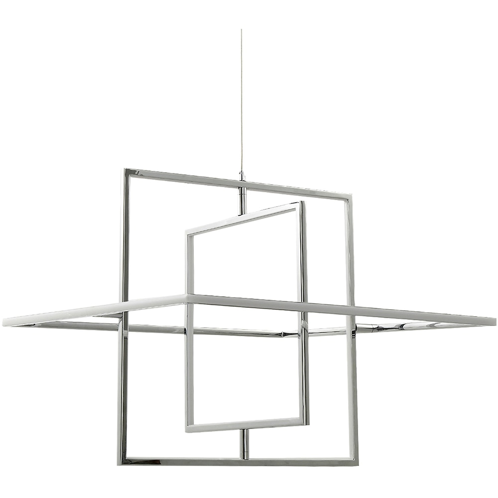 Pendul GOODHOME Kohmani, 30W, LED, argintiu