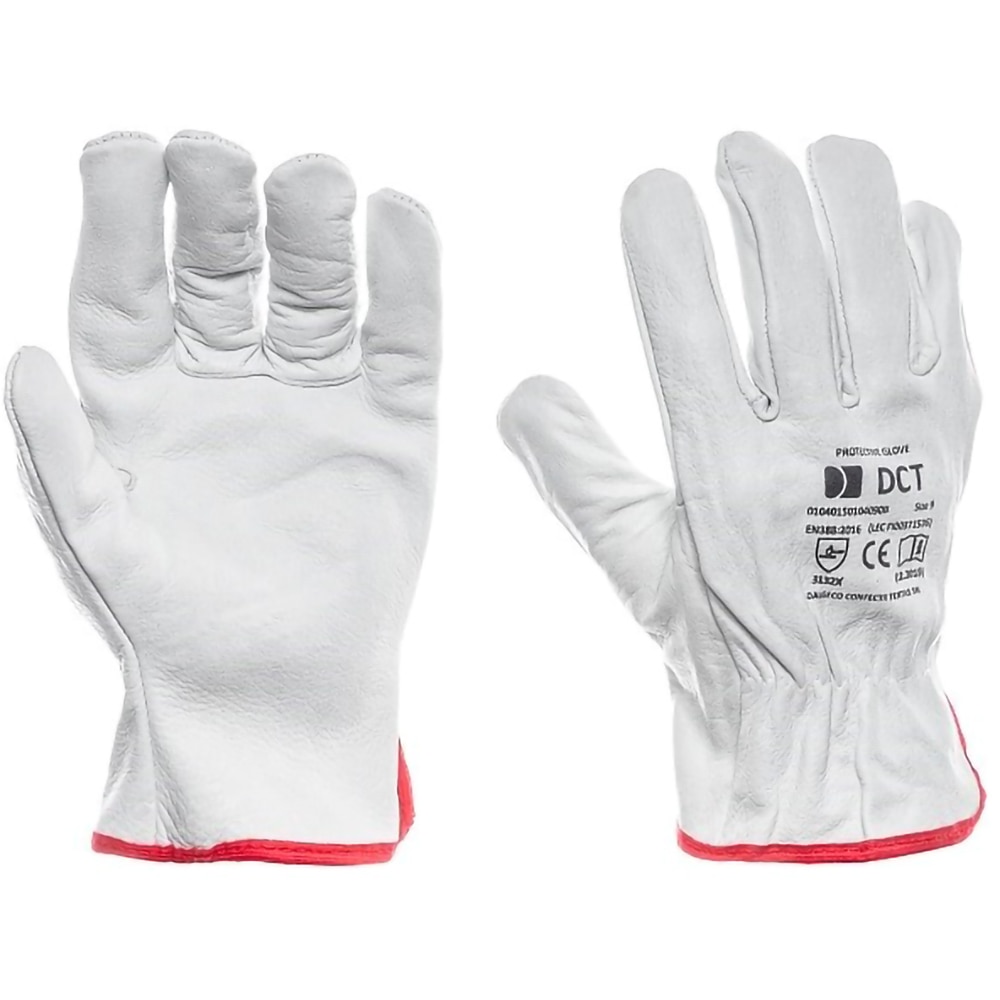 Manusi de protectie DALGECO Ciprus DCT, marimea 9, alb