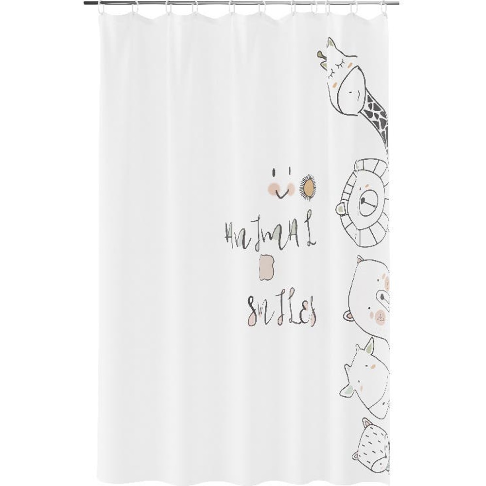 Perdea dus Kids GoodHome, poliester, 180x200 cm, multicolor